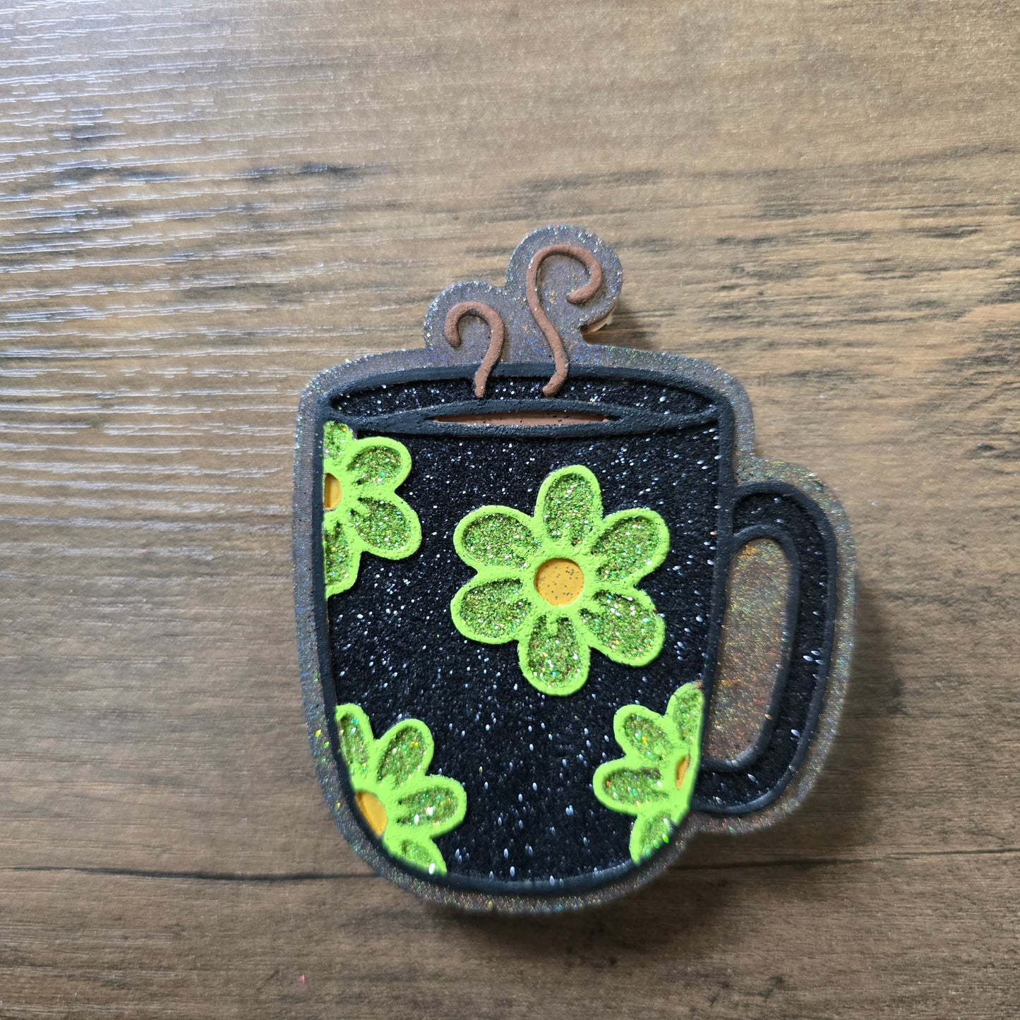 Flower Mug Car Freshie
